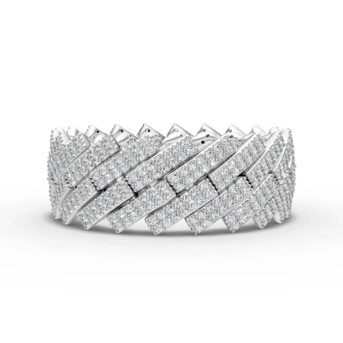 Iced Cuban Ring